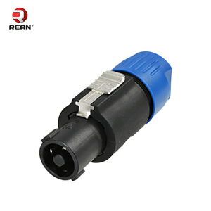 Conector de Cable para Altavoz de 4 Polos <span class=keywords><strong>REAN</strong></span> RLS4FC (Plástico Negro y Azul) para Sistemas de Audio/Video - Product Image 6