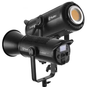 Tolifo Light X-400B Plus 2700-6500K Color Temperature 400W APP Control Bi-color LED Video Light For Studio Film/TV Production