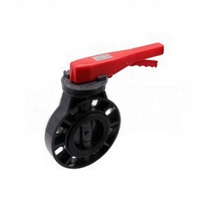Producto Más Vendido en el Extranjero - Grado Industrial según Norma DIN Válvula de Mariposa Termoplástica Industrial - Product Image 1