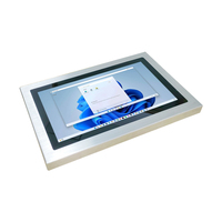 PC Layar Sentuh Tahan Air IP67 15,6 Inci J1900 Cangkang Baja Tahan Karat Windows Android Panel Sentuh Kapasitif untuk Pemasangan di Dinding