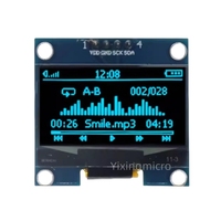 Módulo de Pantalla OLED IIC GND de Alta Calidad de 1.3 Pulgadas con Amplio Ángulo de Visión, Controlador IC SH1106 12864, Interfaz LCD IIC I2C con Caja