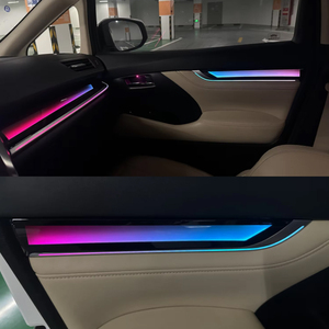 Éclairage d'ambiance dynamique 64 couleurs pour Toyota Alphard/Vellfire RHD/LHD 2015-2023, accessoires de mise à niveau de l'éclairage LED intérieur - Product Image 2