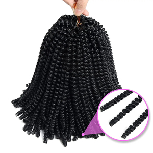 Meilleur 8 pouces Ombre printemps torsion <span class=keywords><strong>cheveux</strong></span> Crochet tresses Passion torsion synthétique moelleux Crochet Extensions de <span class=keywords><strong>cheveux</strong></span> 30 racines <span class=keywords><strong>bombe</strong></span> torsion - Product Image 3