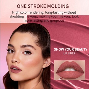 <span class=keywords><strong>Crayon</strong></span> à lèvres naturel Celineger pour femmes, anti-adhésif, facile à appliquer, longue tenue, hydratant, <span class=keywords><strong>crayon</strong></span> de <span class=keywords><strong>contour</strong></span> des lèvres, imperméable CE - Product Image 2