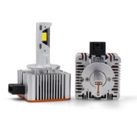 Nouvelles ampoules de phare de voiture LED super lumineuses 6000K D2S D3S D4S D1S Canbus, compatibilité universelle