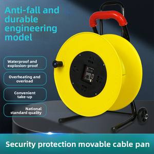 بكرة بلاستيكية هندسية S315 بكرة فارغة مقاومة للإسقاط سلك لف Cee ذكر نهاية الاتحاد الأوروبي قابس للمعدات الصناعية - Product Image 5