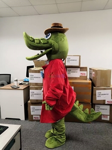 Costume de mascotte de <span class=keywords><strong>crocodile</strong></span> en peluche amusant de haute qualité, personnage de dessin animé, costume de <span class=keywords><strong>crocodile</strong></span> pour adulte à vendre - Product Image 6