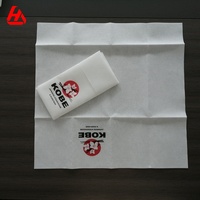 Serviettes de table en papier blanc avec Logo de Restaurant serviettes en papier aérien