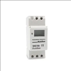 Di buona qualità AHC DHC15A 220V settimana programmabile Time Switch digitale da tavolo Timer 3 fasi timer interruttore timer relè