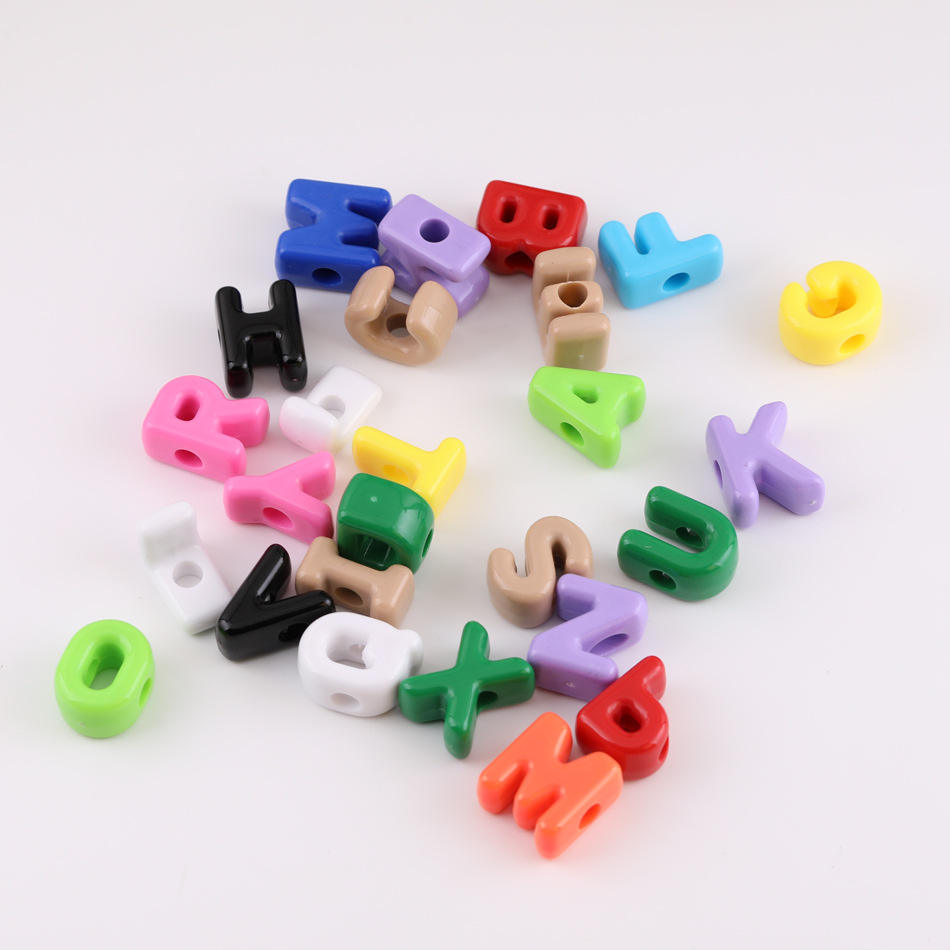 Acrylic Crafts Alphabet Letters 3D Bubble Letter Block DIY Craft ...