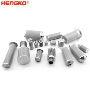 Tubo de Malha Porosa de Aço Inoxidável, Filtro de Malha Espiral Soldada, Cilindro de Tubo de Fio Sinterizado, Tela Perfurada para Jateamento de Areia - Product Image 6