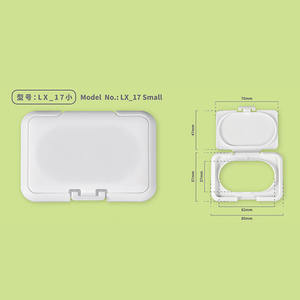 बेबी गीले वाइप्स के लिए पुनः प्रयोज्य वर्ग फ्लिप टॉप कैप - Product Image 2