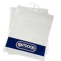 Sacs en plastique thermoscellables jetables personnalisés avec logo sur mesure pour l'emballage des chaussettes et des sous-vêtements