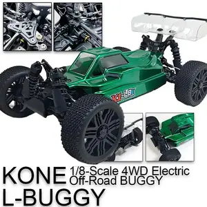 KKPIT KONE K1 L-<span class=keywords><strong>BUGGY</strong></span> <span class=keywords><strong>1</strong></span>/<span class=keywords><strong>8</strong></span> Échelle 4WD <span class=keywords><strong>Buggy</strong></span> Brushless Véhicule à Grande Vitesse RC Voitures Télécommandées Camion Modèle Jouet - Product Image 2