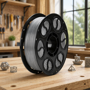 Filament PLA Soie Monocouleur Haute Saturabilité, Sans Décoloration, Faible Retrait, 1,75 mm, Bobine de 1 kg, Consommable PLA Premium Écologique pour Impression 3D - Product Image 1