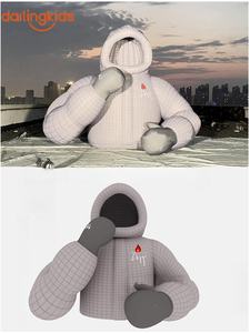 Modèles gonflables personnalisés : vestes, jeans, chaussures, vêtements simulés, hauts, chapeaux, accessoires publicitaires - Product Image 2