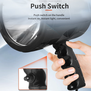 Siêu Sáng Hid Đèn Pin 220W Công Suất Cao <span class=keywords><strong>Xenon</strong></span> Tìm Kiếm Ánh Sáng Di Động Ngoài Trời Không Thấm Nước Spotlight - Product Image 5