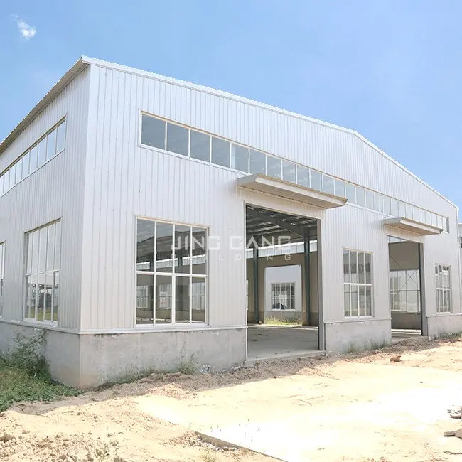 Коммерческие сборные складские металлические здания для строительства подержанных стальных конструкций для продажи