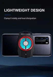 Universal Mobile Game Cooler System Cooling Fan Gaming Magnetic Back Clip Cooling Cooler Is Suitable For Xiaomi Phones
