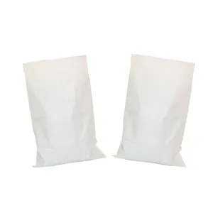 Saco tecido pp/saco de ráfia pp para 50kg de cimento, farinha, arroz, alimentos, fertilizantes, ração, saco de embalagem de areia