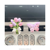 Diffuseur de parfum en pierre de gypse céramique naturelle pour voiture, à clipser sur la grille d'aération, pour huiles essentielles, vente en gros