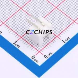 BX-XH2.54-2PWZ Wire-to-Board Pin Header Bent Lead Through Hole,P=2.54mm Connector 1x2P 2.5mm Right Angle Insert XH - Product Image 2