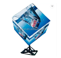 M-shine Venta caliente personalizada creativa forma irregular pantalla LED cabina de DJ para KTV y bar panel de pantalla LED a todo color