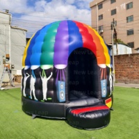 Château gonflable de musique Yuedong de 13 pieds tente de discothèque fête lumière LED maison de saut de danse dôme étanche