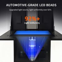 Impresora 3D LCD Industrial K1 (7K/13.6") con Nivelación Automática, Impresora 3D de Resina LCD SLA SLM para Modelos de Figuras de Acción