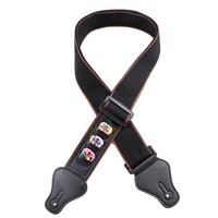 Usine OEM Musique Vente en gros Sangle de guitare acoustique avec support de médiator Sangles de ceinture de guitare à vendre