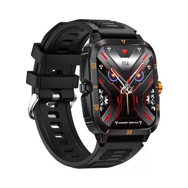 KT71 3ATM Waterproof Smartwatch 430mAh Long Standby Outdoor Sports Health Monitorsmart Watch with Bt Call Fitness China Watch