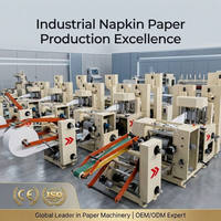 Machine automatique de pliage de serviettes en papier à grande vitesse avec PLC et moteur, capacité de production de 2000 à 2600 pièces/min pour le marché péruvien