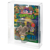 RAY YI MOTU (Vintage) Vitrine pour figurines articulées en acrylique durable de 4 mm, portable, en plastique recyclable, surface polie