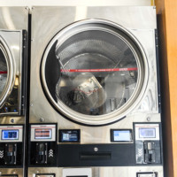 Lave-linge professionnel, Lave-linge avec sécheuse, Laveuse-sécheuse commerciale, Module de gestion à distance en option