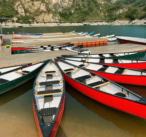 Canoa <span class=keywords><strong>de</strong></span> PE para Pesca en Océano, Kayak Ligero y Sencillo para Transporte, Navegación en Playa, Surf y <span class=keywords><strong>Alquiler</strong></span> en Parques Acuáticos - Product Image 2