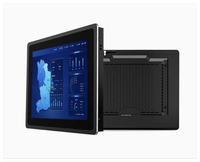 Sistem Kontrol Pemantauan Produksi Tertanam PC Panel Industri 12,1 inci