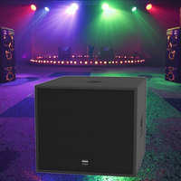 DEKEN STAGE R18S Caisson de basses passif unique de 18 "Haut-parleur Pa Basse professionnelle Caisson de basses audio de 18 pouces pour le renforcement du son