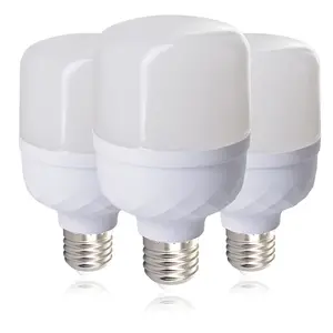 Pemasok Cina Perumahan T-shaped 20W/30W/40W50W E27 LED T BULB dengan Aluminium dan Plastik