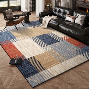 Tapis Bouclé Style Rétro pour Salon, Luxe Léger, Haut de Gamme, pour <span class=keywords><strong>Canapé</strong></span> et Table Basse, Imperméable, Antidérapant, Tapis de Chambre Anti-froid - Product Image 6