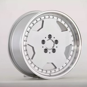 Rines de Aleación Estilo Clásico de 17 y 18 Pulgadas 5x112 para Coches de Pasajeros, Plateado ML para Mercedes W140 W201 W126 W124 - Product Image 2