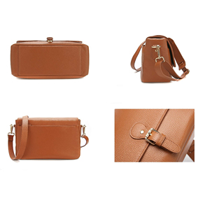 Fashion Style DSLR Mirrorless <b>Camera</b> Purse <b>Bag</b> <b>Small</b> Leather Shoulder Crossbody Messenger Travel <b>Bag</b> for Photographers Women - Product Image 3
