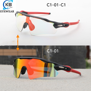 Lunettes de cyclisme photochromiques TR90 jour/<span class=keywords><strong>nuit</strong></span>, protection UV400, <span class=keywords><strong>pour</strong></span> le sport et la conduite - Product Image 1