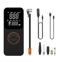 Digital Dual Display ABS Cordless & Corded Tire Inflator Pump 150psi Car Air Compressor With Power Bank Function Motorcycle Cars