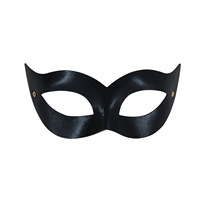 Masque demi-visage HLC pour bal masqué et bal de promo, idéal pour la Fête de la Saint-Jean, Halloween, Noël, le Carnaval, les soirées et les fêtes costumées