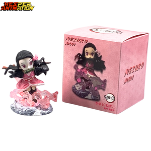 Tueurs de démons Kamado <span class=keywords><strong>Nezuko</strong></span> Anime Figure Kawaii <span class=keywords><strong>Mini</strong></span> Taille Pvc Modèle pour Décoration Anime Demoned Slayers 7cm Figure - Product Image 6