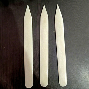 Premium Craft Bone <b>Folder</b> Creasing Tool Organic Material Handmade Polished Tool for Paper Folding Scoring and Artistic Projects - Product Image 1