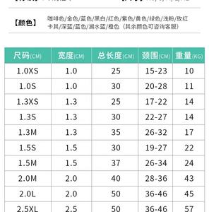 <span class=keywords><strong>Collar</strong></span> de perro para caminar básico ajustable, poliéster transfronterizo y cuero de imitación de PU, cubierta de cuello impermeable, accesorio para mascotas - Product Image 5