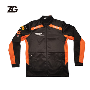 Chaqueta de motocicleta, traje de carreras de alta calidad, chaqueta de <span class=keywords><strong>transferencia</strong></span> de calor personalizada profesional para hombre, hecha en China, engrosamiento a prueba de viento - Product Image 3