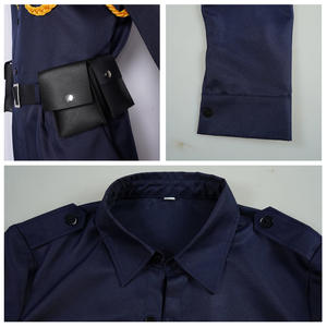 주토피아 할로윈 의상: 새로운 토끼 여우 장교 닉 남성 성인 전체 의상 세트 - Product Image 4