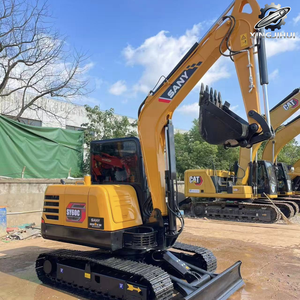 Excavadora de cadenas usada SANY 60C, excavadora de segunda mano de la marca original china, excavadora de cadenas pequeña de 60 toneladas, excavadora usada. - Product Image 5